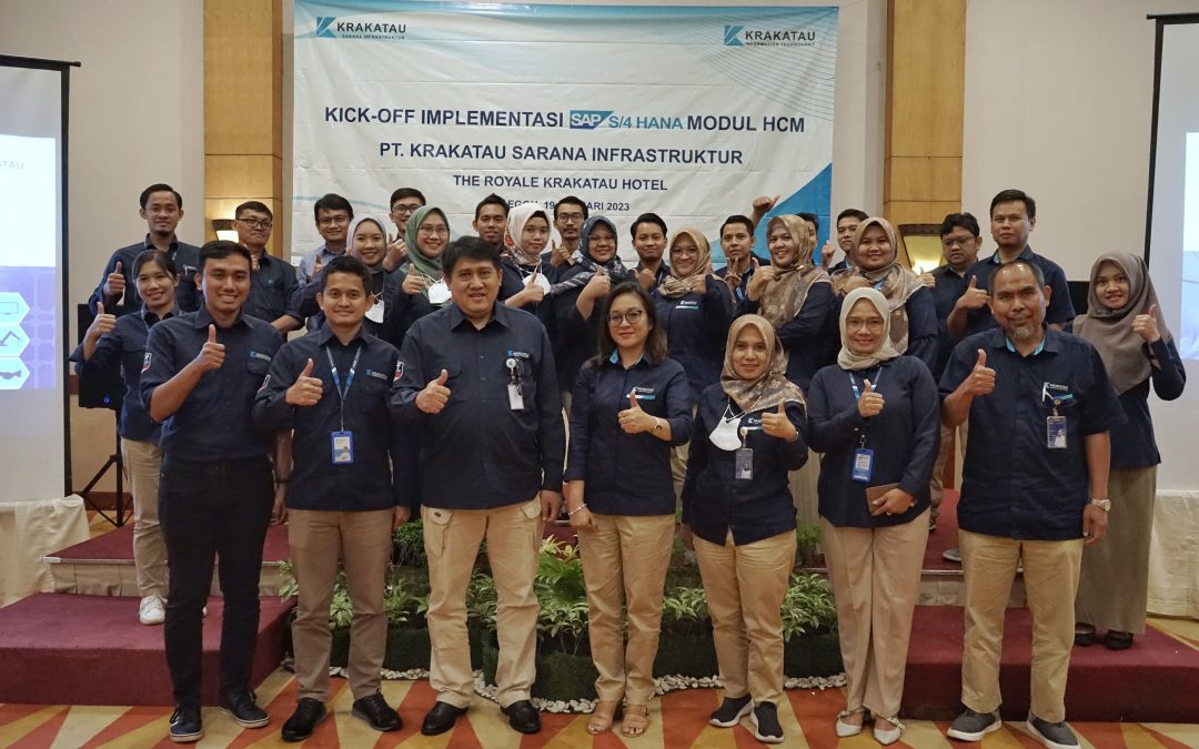 Krakatau IT Kembali Dipercaya Implementasikan SAP HCM di PT Krakatau Sarana Infrastruktur